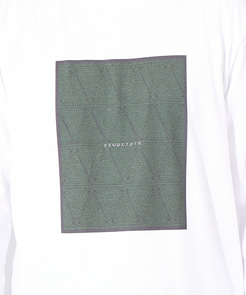 ABAHOUSE（アバハウス）の「【LEIN】フロント プリント ロングスリーブ Tシャツ（Tシャツ/カットソー・メンズ・ホワイト/ホワイト系その他2/ホワイト系その他・48/46/44）」の12枚目の写真