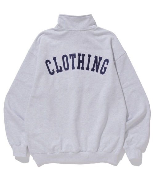 XLARGE(エクストララージ)の「HALF ZIP PULLOVER SWEAT(スウェット・メンズ・ネイビー/ブラック/アッシュ/ブラウン・M/XL/S/L)」の6枚目の写真