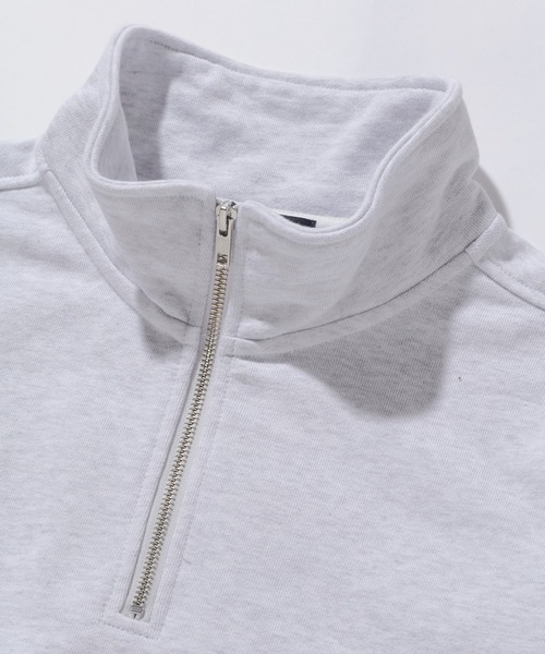 XLARGE(エクストララージ)の「HALF ZIP PULLOVER SWEAT(スウェット・メンズ・ネイビー/ブラック/アッシュ/ブラウン・M/XL/S/L)」の7枚目の写真