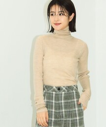 B:MING by BEAMS | B:MING by BEAMS / シアー タートルネック リブニット 22AW(ニット/セーター)