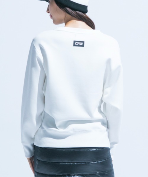 CPG GOLF(シーピージーゴルフ)の「light cardboard graffiti pullover(ライトダンボールグラフィティプルオーバー)(スウェット・レディース・ブラック/レッド/ホワイト・MEDIUM/SMALL/LARGE)」の11枚目の写真