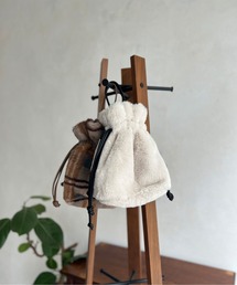 Chez toi | 巾着2WAYファーショルダー(ショルダーバッグ)