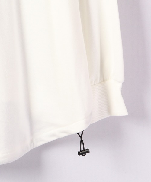 Quelle Chance(ケルシャンス)の「Quelle chance ワンポイント刺繍スケボーネコプルオーバー(Tシャツ/カットソー・レディース・ネイビー/ベージュ/グリーン/アイボリー系・M/L)」の14枚目の写真
