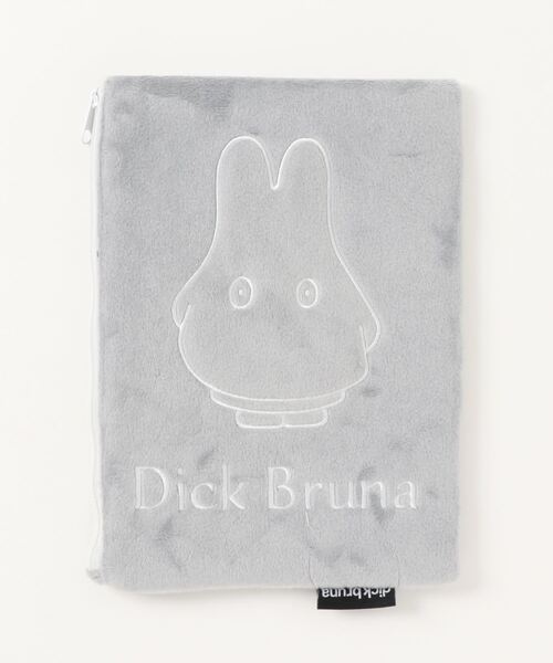 Miffy（ ミッフィー）の「【 miffy 】 Dick Bruna マシュマロポーチ（ポーチ・レディース・オフホワイト/グレー/ベージュ・FREE）」の2枚目の写真