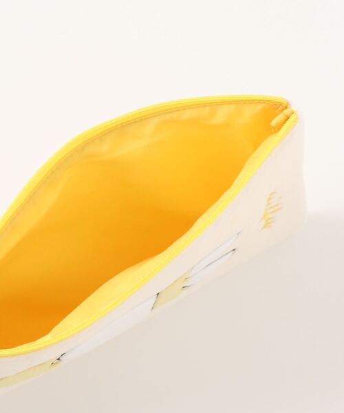 Miffy（ ミッフィー）の「【 miffy 】 Dick Bruna マシュマロポーチ（ポーチ・レディース・オフホワイト/グレー/ベージュ・FREE）」の5枚目の写真