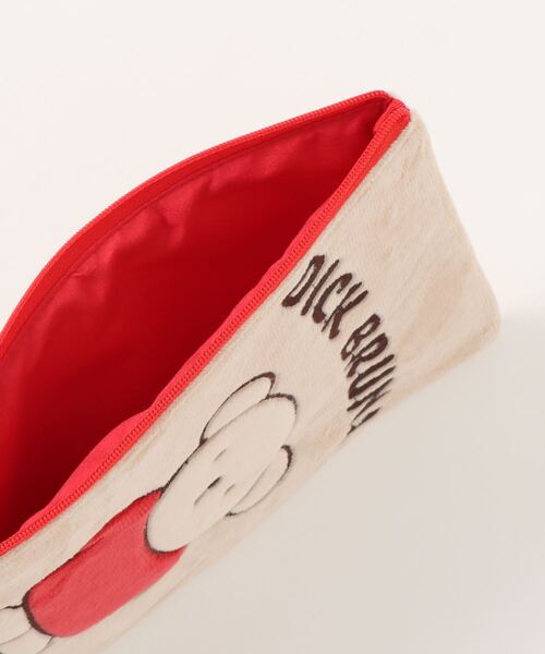 Miffy（ ミッフィー）の「【 miffy 】 Dick Bruna マシュマロポーチ（ポーチ・レディース・オフホワイト/グレー/ベージュ・FREE）」の7枚目の写真