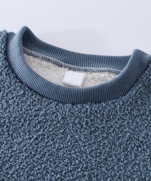 DAY CLOSET（デイ クローゼット）の「キッズ 長袖もこもこファンシーフリースルームウェア 上下セットアップ 冬 裏起毛（ルームウェア/パジャマ・キッズ・ブラウン/ブルー/グリーン/ピンク・110cm/120cm/160cm/130cm/150cm/140cm）」の14枚目の写真