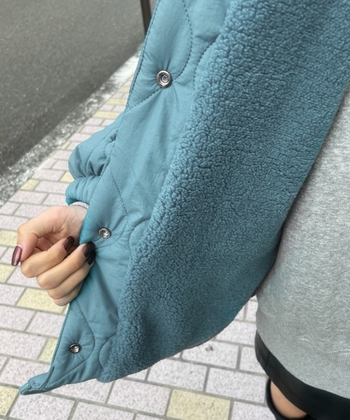 セール】ライトなボリュームで春先まで♪キルティングエコダウン