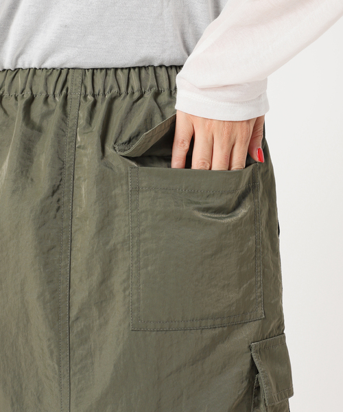 JOINT WORKS（ジョイントワークス）の「《追加》 カーゴマキシスカート（スカート・レディース・ブラック/カーキ・SMALL/MEDIUM）」の6枚目の写真