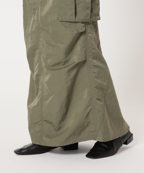 JOINT WORKS（ジョイントワークス）の「《追加》 カーゴマキシスカート（スカート・レディース・ブラック/カーキ・SMALL/MEDIUM）」の15枚目の写真