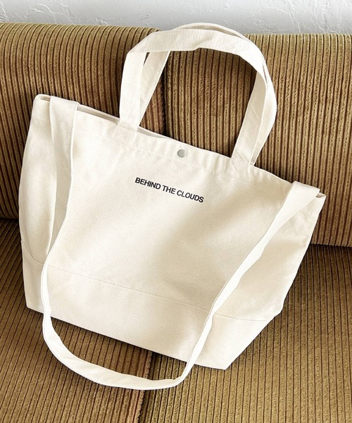 LIAN(リアン)の「2WAYキャンバスショルダーバッグ(ショルダーバッグ・レディース・オフホワイト/ブラック・FREE)」の15枚目の写真