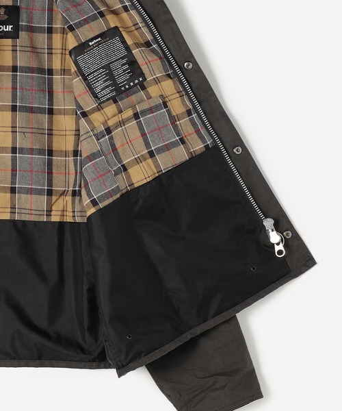 Barbour(バブアー)の「Barbour |〈別注〉BLYTH オイルドジャケット MEN(カバーオール・メンズ・グレー/オリーブ/ブラック・M/L/XL)」の12枚目の写真