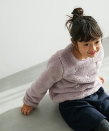 ROPE' PICNIC（ロペピクニック）の「【KIDS】ボアチェリー刺繍トレーナー（スウェット・キッズ）」