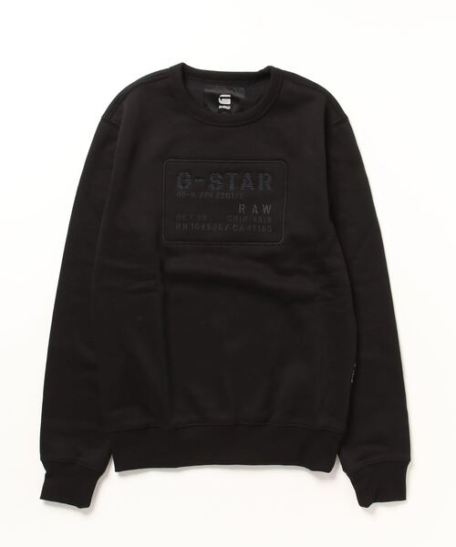 G-STAR(ジースター)の「ORIGINALS SWEATER/ロゴスウェット(スウェット・メンズ・ブルー/ダークブラック/ライトグレー/レッド・SMALL/MEDIUM/LARGE/X-LARGE/X-SMALL)」の22枚目の写真