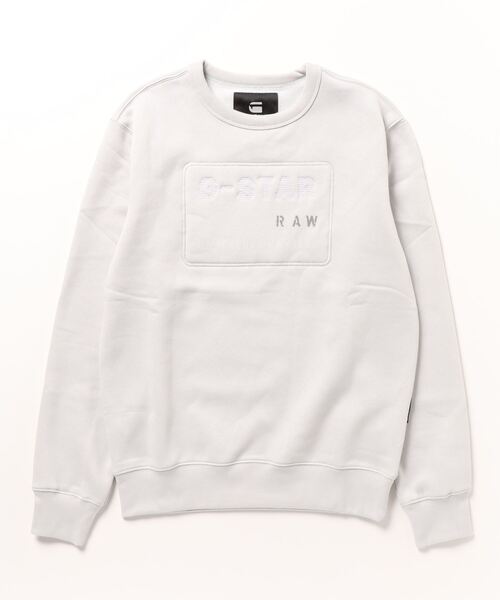 G-STAR(ジースター)の「ORIGINALS SWEATER/ロゴスウェット(スウェット・メンズ・ブルー/ダークブラック/ライトグレー/レッド・SMALL/MEDIUM/LARGE/X-LARGE/X-SMALL)」の10枚目の写真