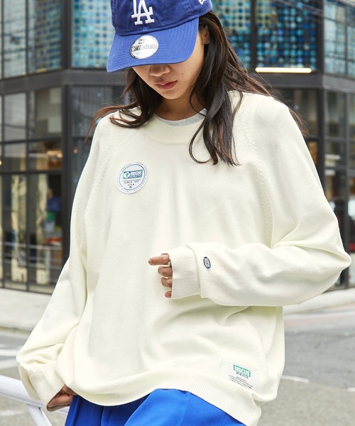 ディスカス アスレチック 別注 クルーネックカーディガン DISCUS ATHLETIC レディース 国内正規品 DISCUS ATHLETIC/ディスカスアスレチック レディース トップス