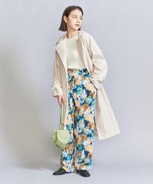BEAUTY&YOUTH UNITED ARROWS | ノーカラーベルト コート -撥水加工-(ノーカラーコート)