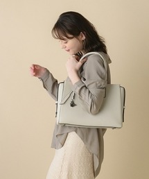 W&.Day/Night（ダブルアンド デイナイト）の「トッテン スクエアトート A4ジャストサイズ  11752（トートバッグ）」