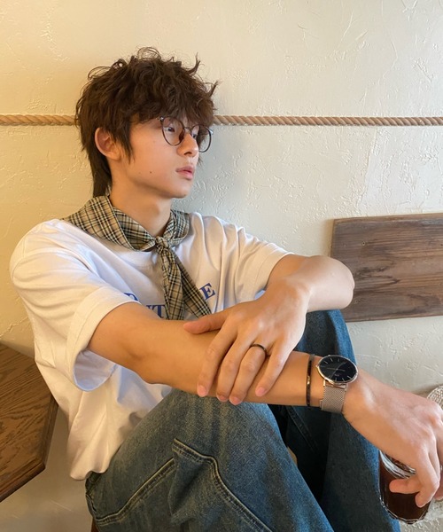 Daniel Wellington(ダニエルウェリントン)の「Classic Mesh Arctic/Onyx Sliver/Graphite/Onyx Black(アナログ腕時計・メンズ・シルバー×ブラック/シルバー×ブルー/グレー/ブラック・40mm)」の14枚目の写真