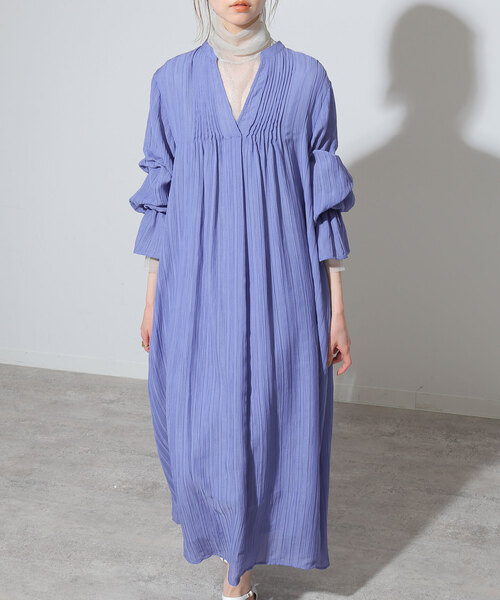 SLOBE IENA スローブイエナ ストライプスクエアワンピース SLOBE IENA（スローブイエナ）の「ストライプジャガード
