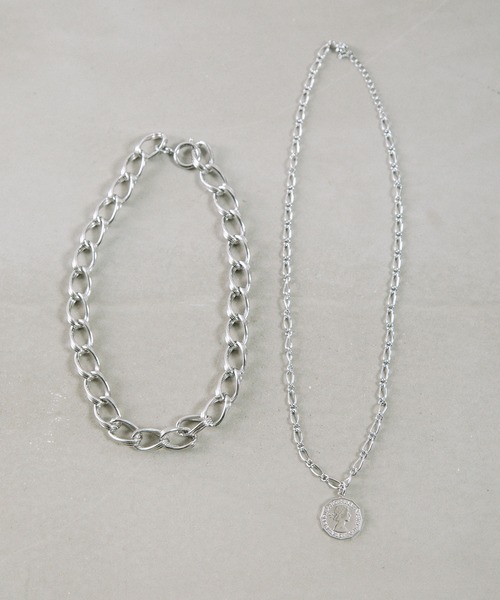 MARECHAL TERRE（マルシャルテル）の「ネックレス＆ブレスレット（ネックレス・レディース・シルバー/ゴールド・FREE）」の4枚目の写真