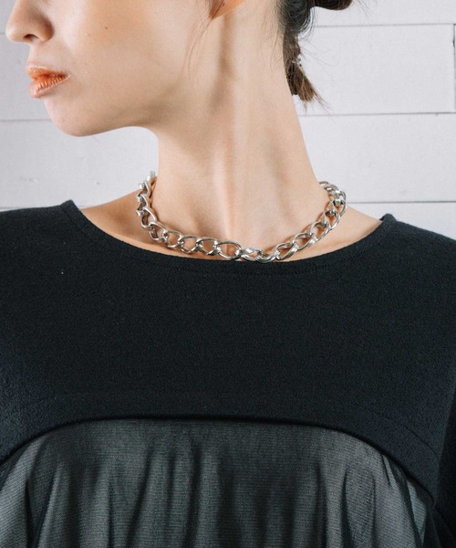 MARECHAL TERRE（マルシャルテル）の「ネックレス＆ブレスレット（ネックレス・レディース・シルバー/ゴールド・FREE）」の3枚目の写真