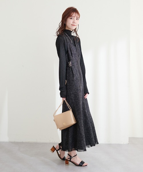 natural couture（ナチュラルクチュール）の「シアーネットハイネック