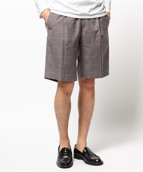 RAGEBLUE（レイジブルー）の「TRタックガラショーツ/563761（その他パンツ・メンズ・ブルー系その他/グレー/ネイビー/グレー系その他・MEDIUM/LARGE）」の2枚目の写真