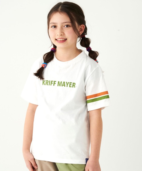 楽LUCK-TEE(袖ライン)(Tシャツ/カットソー)|KRIFF MAYER Kid's Collection(クリフメイヤーキッズ ...