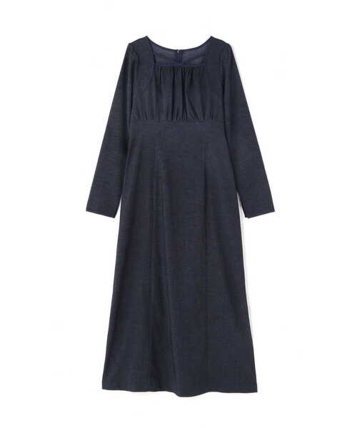 N.（N. Natural Beauty Basic）（エヌエヌナチュラルビューティーベーシック）の「◆スクエアネックパイピングワンピース（ワンピース・レディース・ブラック/ネイビー・MEDIUM）」の22枚目の写真