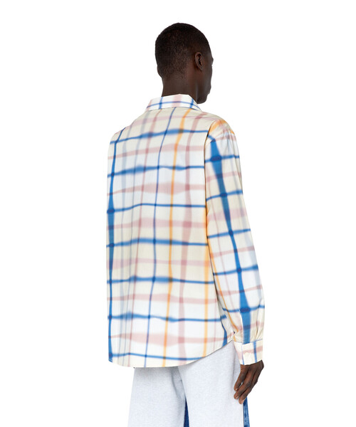 DIESEL（ディーゼル）の「メンズ シャツ チェック（シャツ/ブラウス・メンズ・ネイビー/ホワイト・44/46/48/50/54/52）」の8枚目の写真