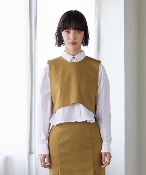 LANVIN en Bleu（ランバンオンブルー）の「バックリボンショート