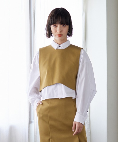 LANVIN en Bleu（ランバンオンブルー）の「バックリボンショート