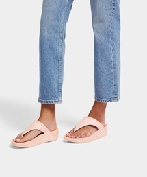 【fitflop】フィットフロップ LULU RUBBER-STUD LEATHER TOE-POST SANDALS