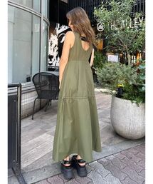 EVRIS | ドロストデザインロングワンピース(ワンピース)