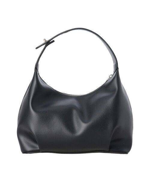 MURUA(ムルーア)の「ハーフムーンバッグ(ハンドバッグ・レディース・ブラック/シルバー・FREE)」の9枚目の写真