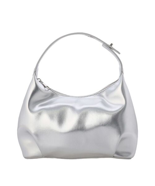 MURUA(ムルーア)の「ハーフムーンバッグ(ハンドバッグ・レディース・ブラック/シルバー・FREE)」の12枚目の写真