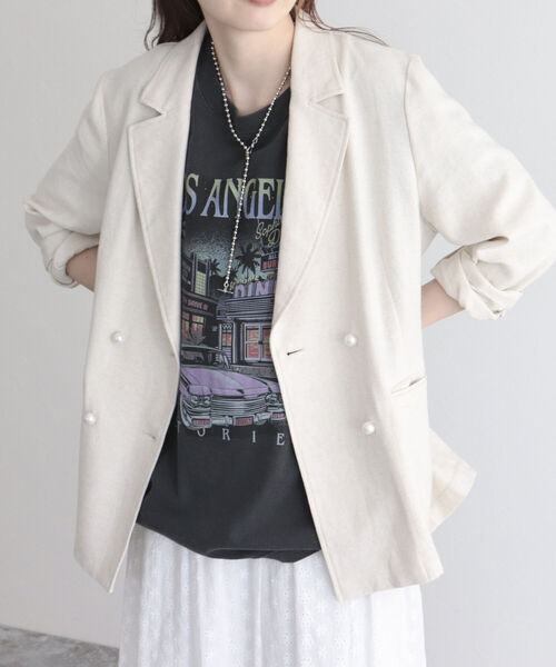 GOOD ROCK SPEED(グッドロックスピード)の「【WEB限定】【GOOD ROCK SPEED】LOS ANGELES Tシャツ(Tシャツ/カットソー・レディース・チャコールグレー・FREE)」の9枚目の写真