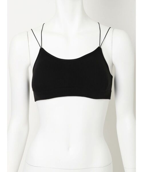 MERCURYDUO（マーキュリーデュオ）の「カップ付チューブトップ（チューブトップ・レディース・オフホワイト/ブラック・FREE）」の5枚目の写真