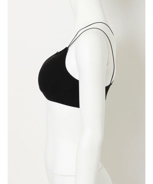 MERCURYDUO（マーキュリーデュオ）の「カップ付チューブトップ（チューブトップ・レディース・オフホワイト/ブラック・FREE）」の3枚目の写真