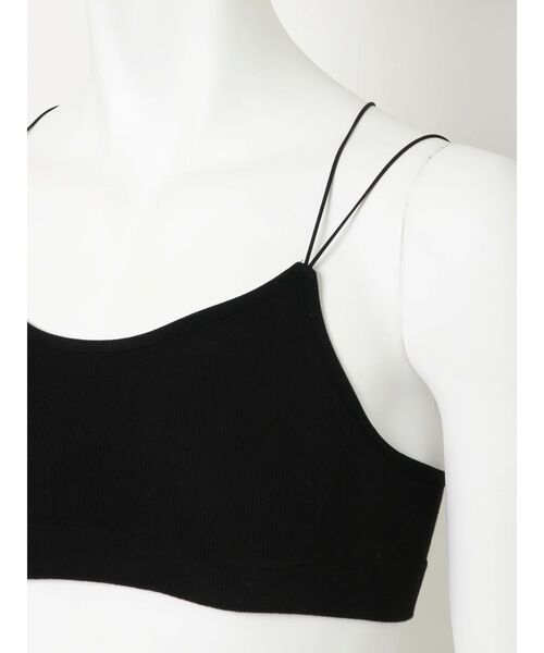MERCURYDUO（マーキュリーデュオ）の「カップ付チューブトップ（チューブトップ・レディース・オフホワイト/ブラック・FREE）」の4枚目の写真