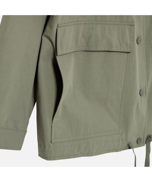 AIGLE(エーグル)の「UVカットフーデッドジャケット(ブルゾン・レディース・カーキ/モスグリーン/バイオレット・38/40/36)」の9枚目の写真