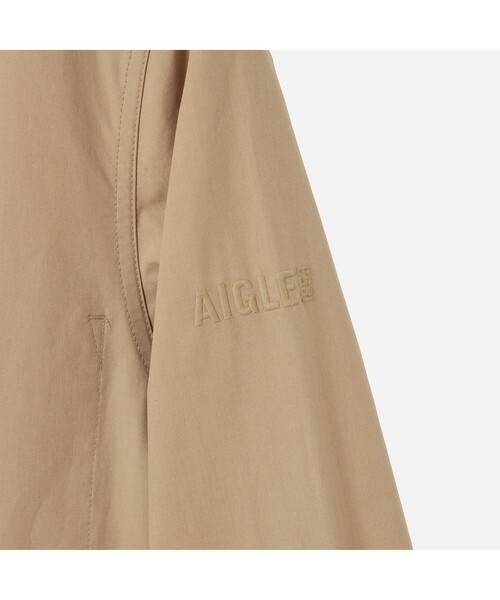AIGLE(エーグル)の「UVカットフーデッドジャケット(ブルゾン・レディース・カーキ/モスグリーン/バイオレット・38/40/36)」の18枚目の写真