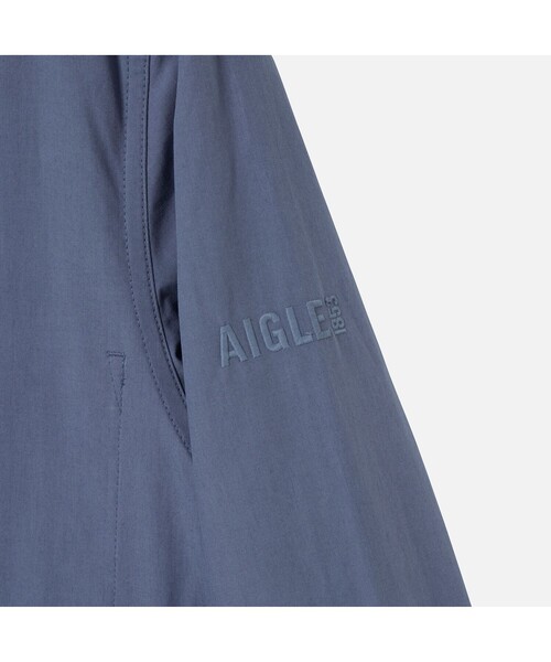 AIGLE(エーグル)の「UVカットフーデッドジャケット(ブルゾン・レディース・カーキ/モスグリーン/バイオレット・38/40/36)」の21枚目の写真