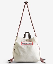 HUNTER/ハンタートートバッグ トラベル リップストップ リサイクル ナイロン トート バッグ 耐水 17.85L UBS1517NRS