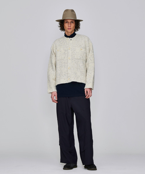 Iroquois(イロコイ)の「IROQUOIS イロコイ / CENTER CREASE HAT センタープレスハット / 877200(ハット・メンズ・ブラック/ベージュ/オリーブ・3/2)」の9枚目の写真