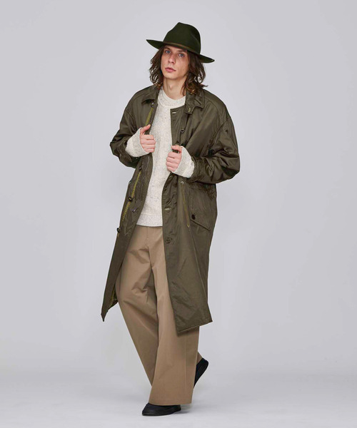 Iroquois(イロコイ)の「IROQUOIS イロコイ / CENTER CREASE HAT センタープレスハット / 877200(ハット・メンズ・ブラック/ベージュ/オリーブ・3/2)」の5枚目の写真