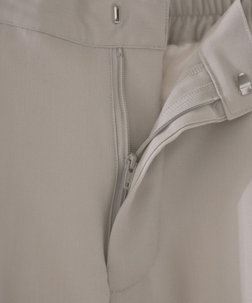 cussil（クシル）の「【cussil/クシル】TRストレッチルーズシルエットハイウエストフレアパンツ/デニムパンツ（スラックス・メンズ・ライトグレー/ブラック/チャコールグレー/ダークブラウン/ダークグリーン/ブラック系1/グレー系1/ブラック系2/ブルー系1・S/M/L/XS）」の19枚目の写真