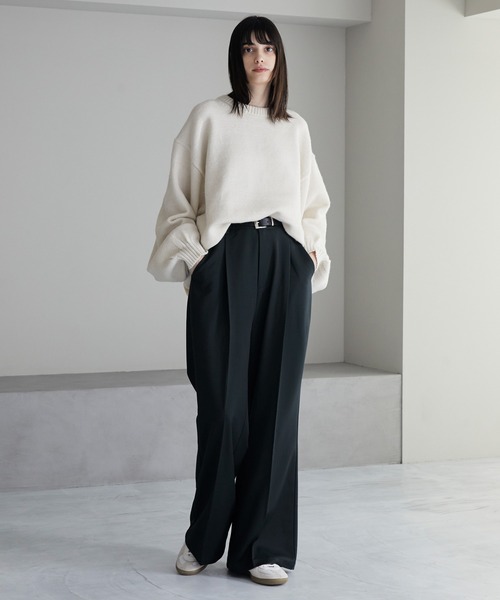 cussil スラックス 「cussil/クシル」TRストレッチルーズ