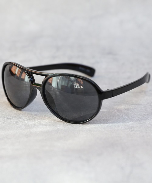 ８(eight)（エイト）の「ティアドロップサングラス（サングラス・メンズ・ライトグレー/グリーン系その他/ブルー系その他/ライトブルー/ライトイエロー/クリア/ブラック系その他/ライトオレンジ系・FREE）」の2枚目の写真